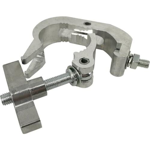 SHEHDS Aluminium Hook Clamp Heavy Duty Stage Lighting Bar Light Clamp LED PAR Cans Super Heavy Hook Clamp for outdoor show Free