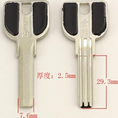 B214 House Home Door Empty Key blanks Locksmith Supplies Blank Keys 10 pieces/lot