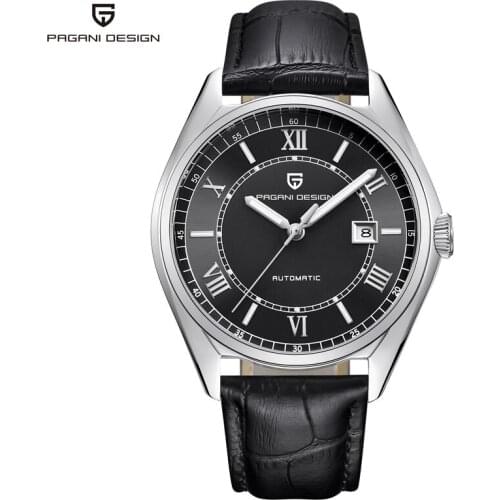 PAGANI DESIGN PD1634 Watch Men Business Watch Automatic Leather Men Mechanical Wristwatch Fashion Sports Watch Relogio Masculino