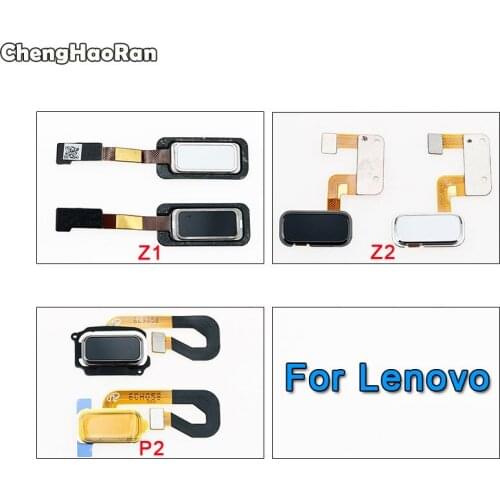 ChengHaoRan For Lenovo ZUK Z1 Z2 Vibe P2 P2C72 Fingerprint Sensor Scanner Lock Touch ID Home Button Return Keypads Flex Cable