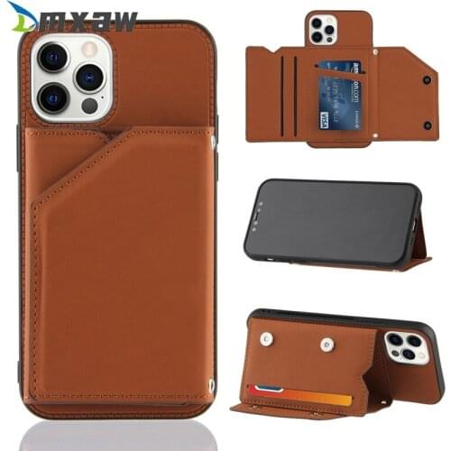 Pure skin feel Leather Wallet For Vivo Y20 Y17 Y15 Y12 Y11 Phone Case Credit Bank Card Holder Back Cover