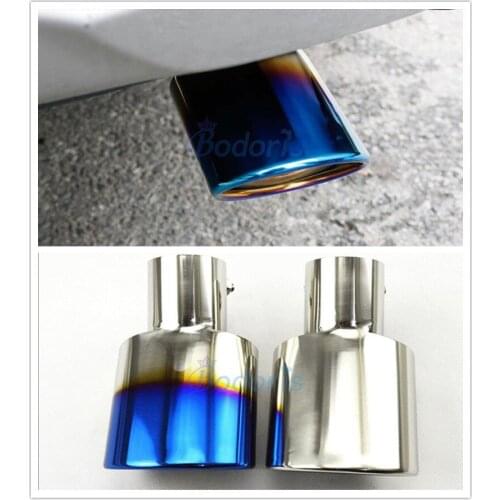 For Mitsubishi Outlander ASX 2013 2014 2015 2016 2017 2018 2019 Car Vehicle Tail Throat Exhaust System Muffler Pipe