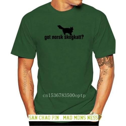 Got Norsk Skogkatt Norwegian Forest T-Shirt S-Xxxl New Funny Design Tee Shirt