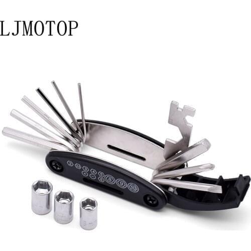 Motorcycle Mechanic Repair Tools Multi Function Screwdriver Kits For Yamaha XT1200Z SUPER TENERE TX125 Adventure xp 530 500