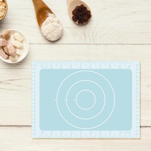 80%HOTDough Mat Elastic Heat-resistant Silicone Non-stick Easy to Clean Kneading Mat for Kitchen