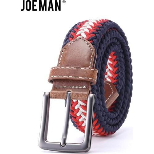 Mens Designer Belts Braided Elastic Stretch Buckle Casual Golf Belt Waistband From Belt Mixed Knitted Belts