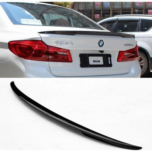 MONTFORD Auto Carbon Fiber M5 Rear Spoiler Tail Trunk Boot Wing Cover For BMW 5 Series G30 Spoiler 2017 Years Car Accessories