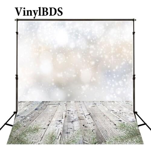 VinylBDS Christmas Photography Background White Spot Dream Fond Studio Photo Wood Texture Floor Christmas Backdrops photo Studio