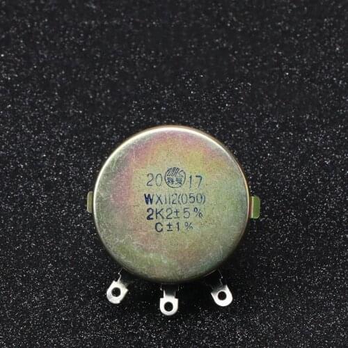 1pcs single-turn wirewound potentiometer 1K 2K2 4K7 10K adjustable resistance