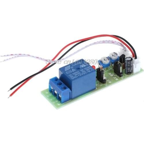 12V DC Infinite Cycle Delay Timing Timer Relay ON OFF Switch Loop Module Trigger S18 Wholesale&DropShip
