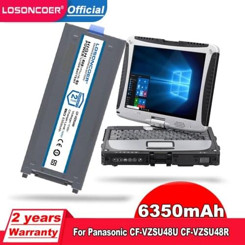 6350mAh CF-VZSU48 Laptop Battery For Panasonic CF-VZSU48U CF-VZSU48R CF-VZSU28 CF-VZSU87R CF-VZSU50 CF-19 CF19 CF-VZSU58 MK1 MK2