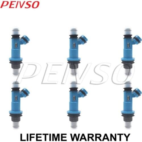 6x 23250-46090 23209-46090 fuel injector for LEXUS NA IS300 2000~2001 SC300/400 1997~2000 GS300/400/430 3.0L 2JZ-GE
