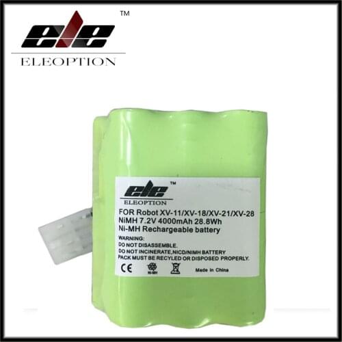 High Quality Eleoption New 4000mAh 7.2V Battery For Neato XV Signature Pro XV-11 XV-12 XV-14 XV-15 XV-21 XV-25