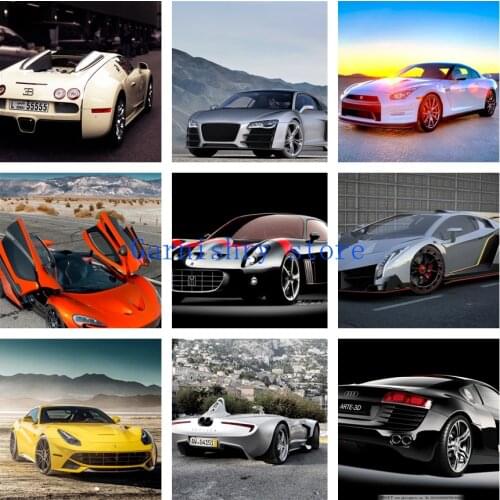 Luxury Car 5d Diamond Painting Embroidery Cross Stitch Kits Mosaic Home Decor Full Square/Round Drill Boys Birthday Gift