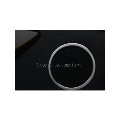 For Mercedes-Benz GLE W166/GLE Coupe C292 Door Inner Speaker Cover Ring Decor Trim 2015 2016