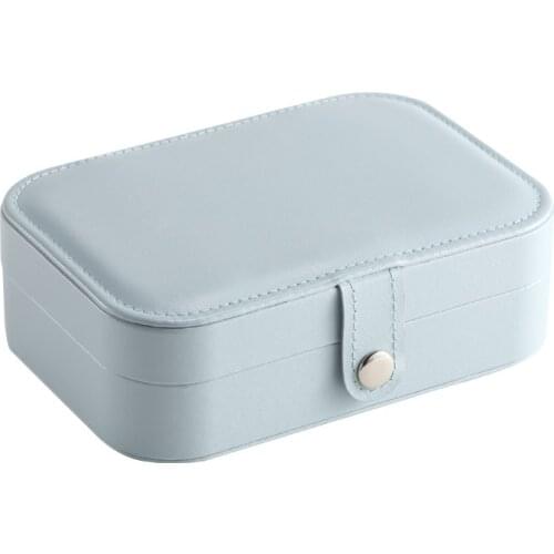 PU Travel Jewelry Storage Case for Earrings, Necklaces, Bracelets