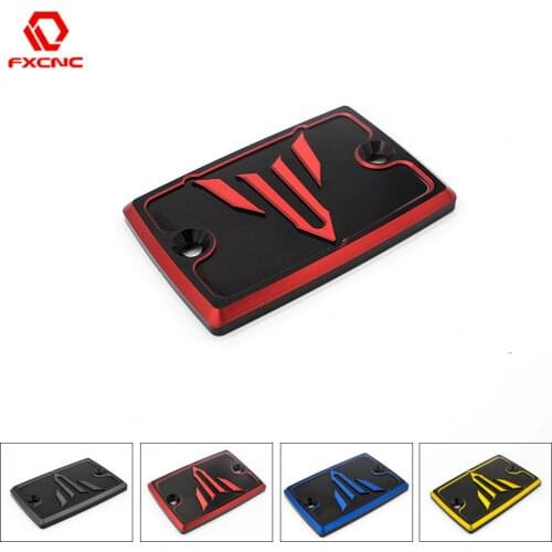 CNC Motorcycle Brake Master Cylinder Cap For Yamaha MT07 MT09 MT10 MT-07 MT-09 MT-10 MT 07 09 10 Front Fluid Reservoir Cover Cap