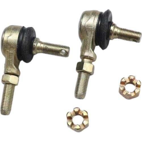 1Pair Metal M10 Tie Rod Ball Joint For 50cc 70cc 90cc 110cc 125cc 150cc 200cc 250cc ATV Quad 4-Wheeler
