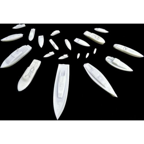 Miniature Garden Shipping Boat Diy Yacht Ship Fishing Boat Home Mini Craft Micro Landscaping Decor Accessories 21Pcs/set