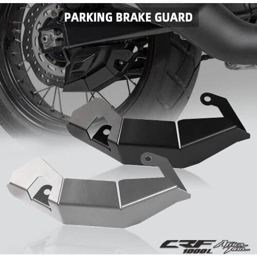 Moto PARKING BRAKE GUARD FOR Honda CRF 1000L Africa Twin ADVENTURE Sports 2017 2018 2019 2020 2021 parking brake on DCT-equipped