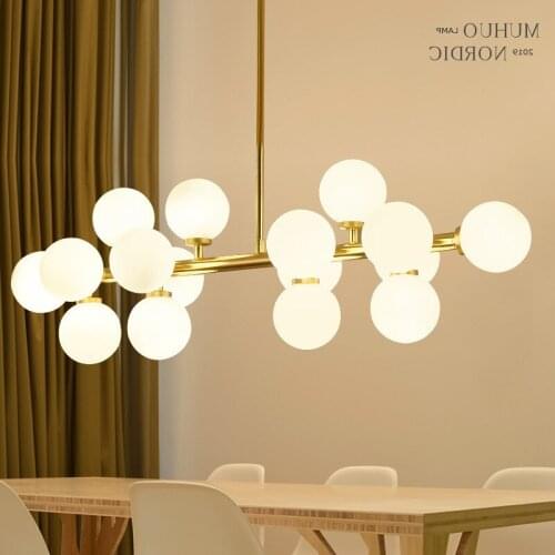 Nordic led iron monkey lamp deco maison luminaria pendente commercial lighting chandelier bedroom dining room