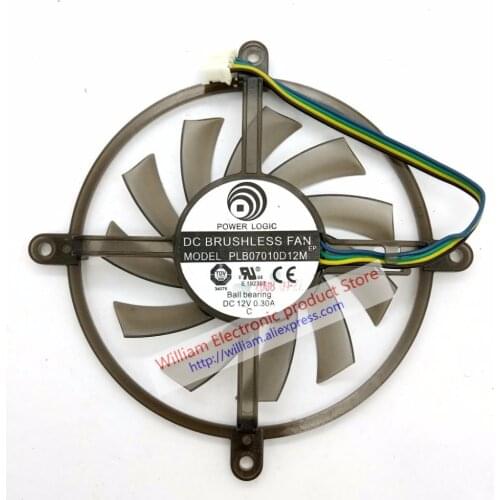 Original for ZOTAC graphics card cooling fan PLB07010D12M R127010DM DC12V 0.30A