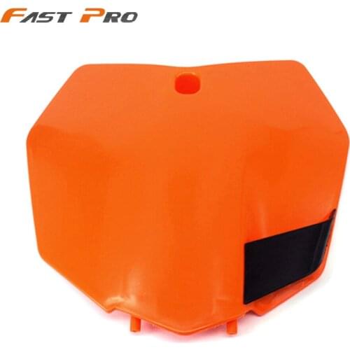Front Number Plate Plastic Kits For KTM EXC350 EXC450 EXC530 14-16 SX250 XC150 XC250 13-16 SX 125 150 XC-F SXF 250 350 450 13-15