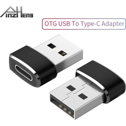 PINZHENG USB To Type C OTG Adapter USB-C Male To USB Type-c Female Converter For Macbook Samsung xiaomi USB C OTG Connector