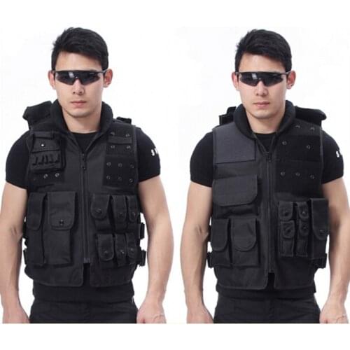 Field CS Wargame Paintball Protection Gear Army Vest Outdoor Security Training Camping Hunting Multi Pocket Tactical Waistcoat