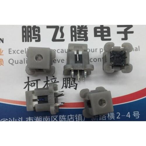 1PCS Taiwan touch switch TLLM-85BU 8.5*8.5*11 button with light, straight plug 4 feet, blue light LED glow, reset power button