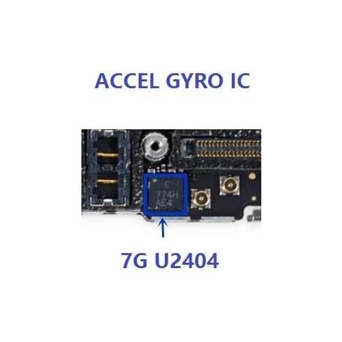 10pcs/lot U2404 MPU-6900 ACCEL & GYRO IC for iphone 7 7plus