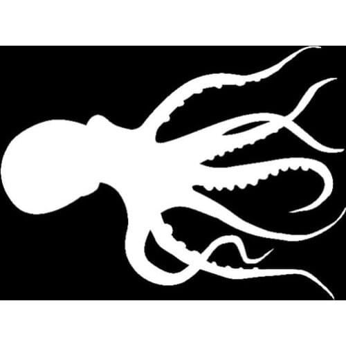 16.3cm*11.8cm Of Good Quality An Endless Tour Octopus Vinyl Decal Beautiful Car Sticker