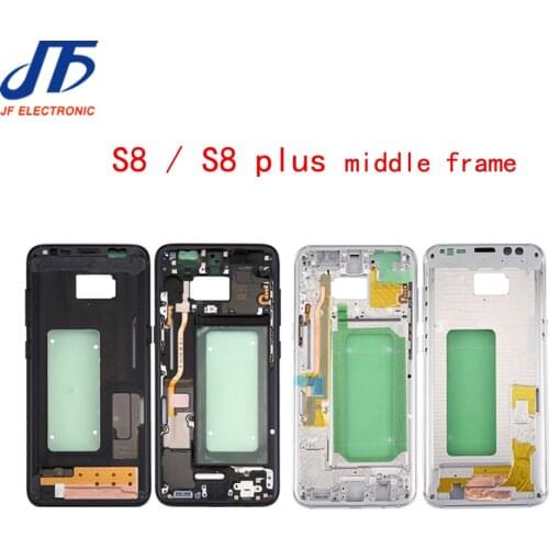 5pcs/lot For Samsung Galaxy S8+ S8 Plus G955 G955F Housing LCD Display Middle Frame Midframe Bezel Chassis Plate