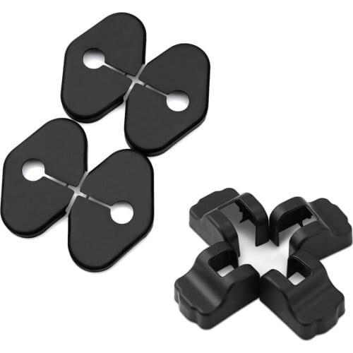 8pcs Car Door Lock Decoration Cover Door Check Arm Protection Cover For Buick Encore For Opel Vauxhall Mokka 2013-2018