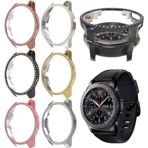 Bling Case Cover for Samsung Galaxy Watch 46mm 42mm for Samsung Gear S3 Frontier Protective Bumper Watch Screen Protection