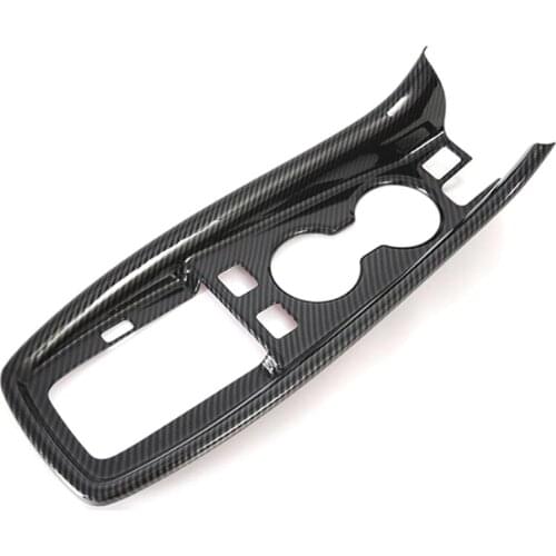 For Toyota Prius 2019 2020 Front Water Cup Holder Center Console Surround Cover Trim Frame Stickers Car Accessories