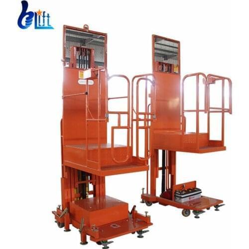 Load Capacity 200kg Semi Electric Order Picker Forklift Mini Order Picker