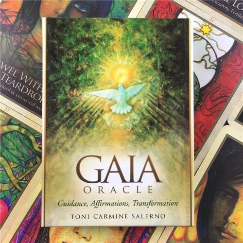 Gaia Oracle Tarot Board Game Toys Oracle Rider Waite Divination Prophet Prophecy Card Poker Gift Prediction Oracle