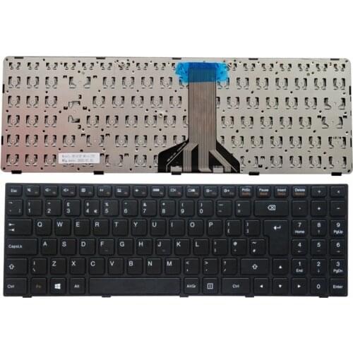 UK new Laptop keyboard FOR LENOVO Ideapad 100-15 100-15IBY 300-15 B50-10 Replacement NOTEBOOK keyboard BLACK