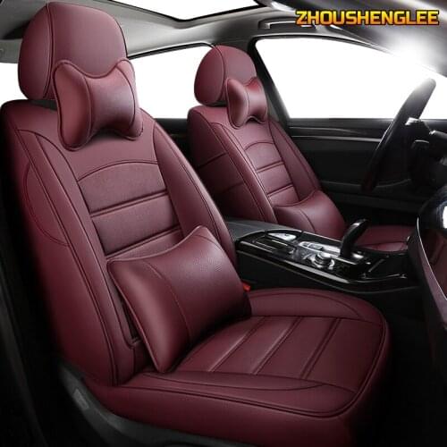 Custom Leather car seat covers For Hyundai Sonata Elantra Tucson i30 IX35 IX25 MISTRA Verna SantaFe ENCINO car seats