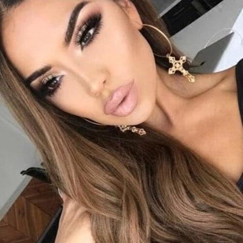 Neylanly 3 Designs 2020 New Jesus Gold Cross Earrings Small Cross Drop Dangle Earrings for Women Fashion Cross Jewelry Earrings