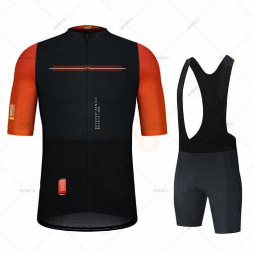 NEW Spain Team Cycling Jersey Set Mens Cycling Clothing Road Bike Shirt Suit Bicycle 2021 Shorts MTB Jersey Maillot Culotte