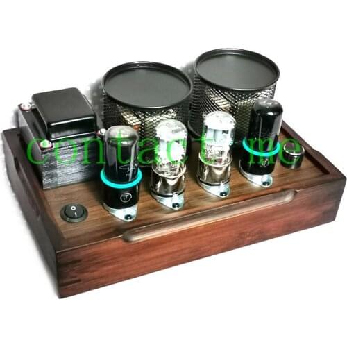 6P6P 6V6 Handmade retro fever class A single-ended tube amplifier audio, output power: 4.5w+4.5w