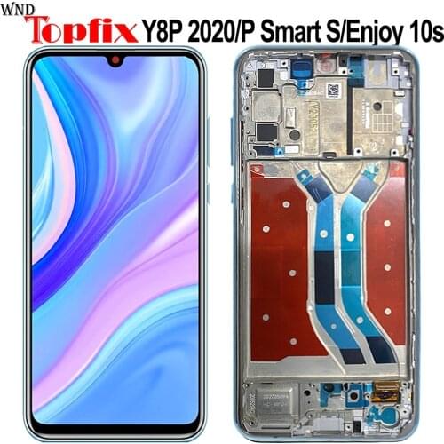 OLED Screen For Huawei Y8P 2020 LCD Display Screen Touch Panel Digitizer Enjoy 10s LCD Replacement Parts P Smart S LCD Display