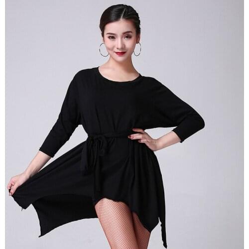 New Latin Dance Dress Female Adult Sexy Practice Clothes Rumba Competition Dress Samba Tango Cha Cha Salsa Dancewear DQL2234