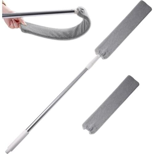 Bedside Dust Brush Flexible Long Handle Mop Household Dusty Microfibre Duster
