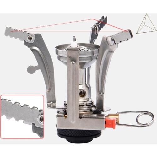3000W Backpacking Outdoor Picnic Camp Cookinf Gas Stove Foldable Burner