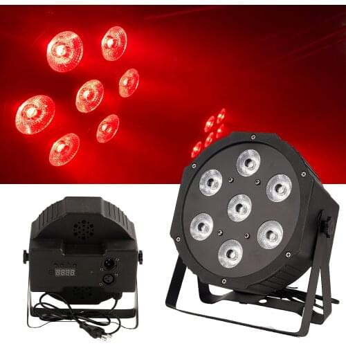 Led Par 7X12W Rgbw 4IN1 Verlichting Professionele Voor Stage Effec Sfeer Van Disco Dj Muziek party Club Dance Floor