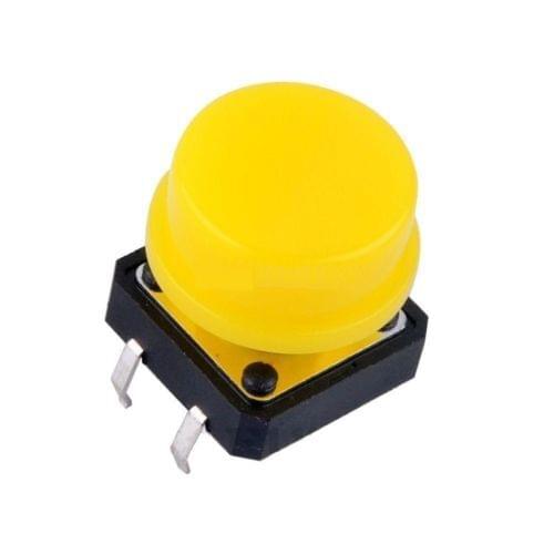 10PCS New B3F Tactile Switch Key Button Switch 12x12x7.3mm Yellow NEW