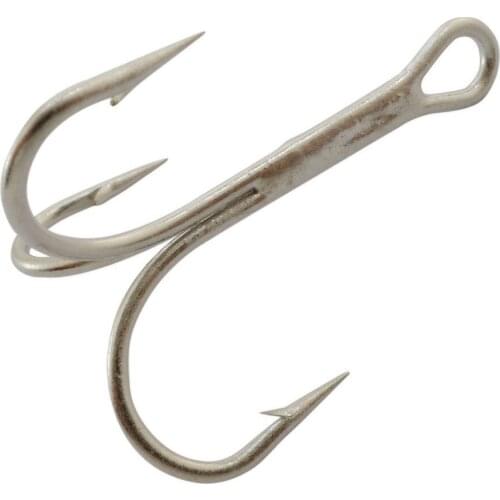 100pcs 3551 OShaughnessy Treble Fishing Hooks